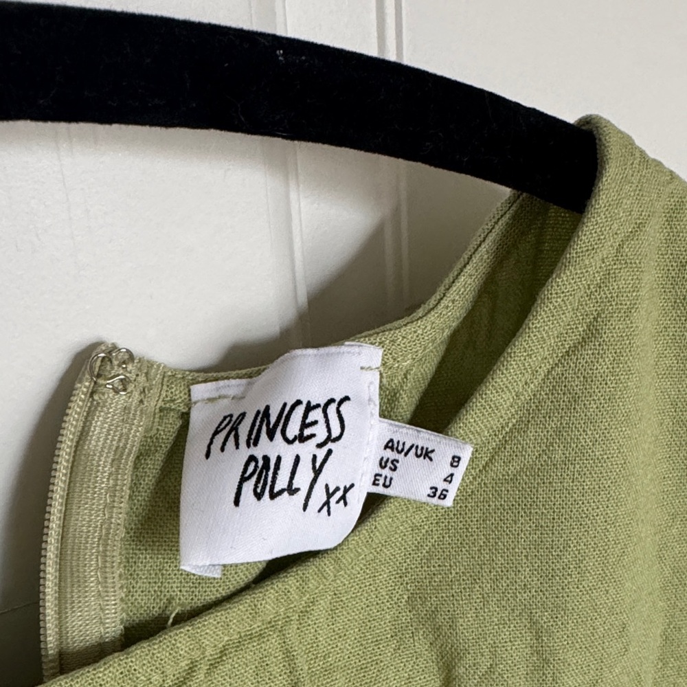 Princess Polly Light Green Sleeveless Mini Dress - Picture 2 of 6